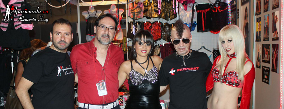 Artistas que pasaron por el stand de Apasionada en Salón Erótico de Murcia 2014