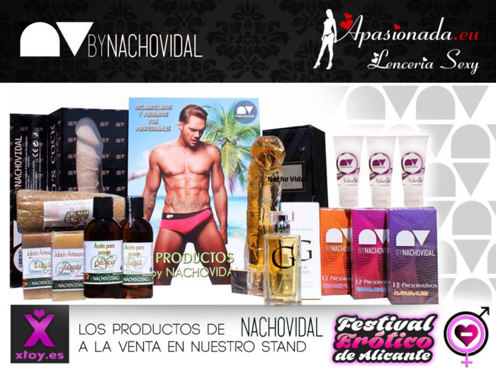 Productos de Nacho Vidal en Apasionada