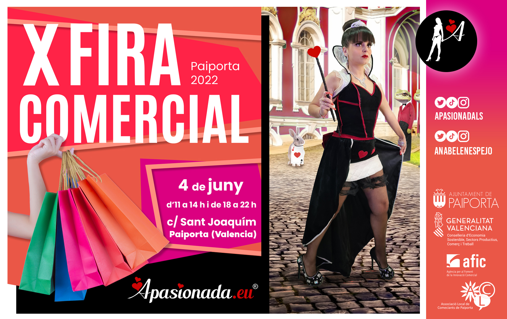 Apasionada® en la X Fira Comercial de Paiporta (Valencia)