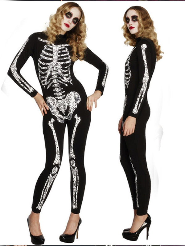 Disfraz Jumpsuit esqueleto